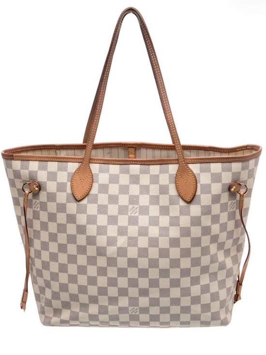 Louis Vuitton Handbags - Louis Vuitton LV Neverfull MM in cream damier. Medium size